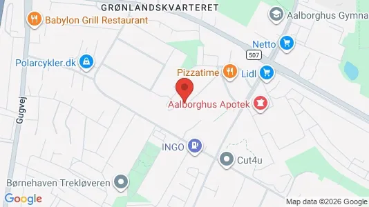Lejligheder til leje i Aalborg SØ - Foto fra Google Street View