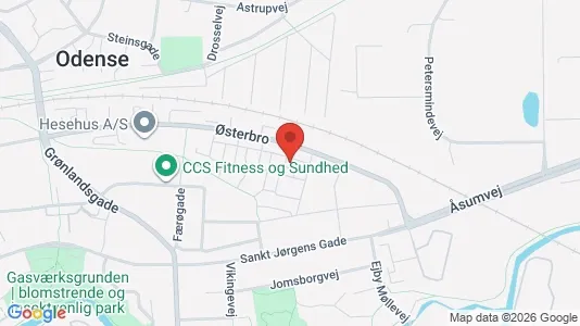 Lejligheder til leje i Odense C - Foto fra Google Street View