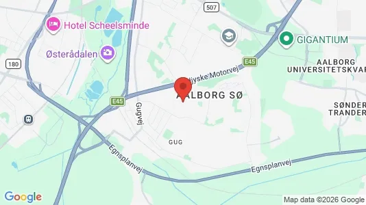 Lejligheder til leje i Aalborg SØ - Foto fra Google Street View