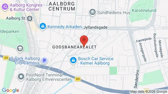 Lejligheder til leje i Aalborg Centrum - Foto fra Google Street View
