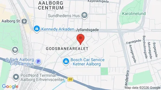 Lejligheder til leje i Aalborg Centrum - Foto fra Google Street View