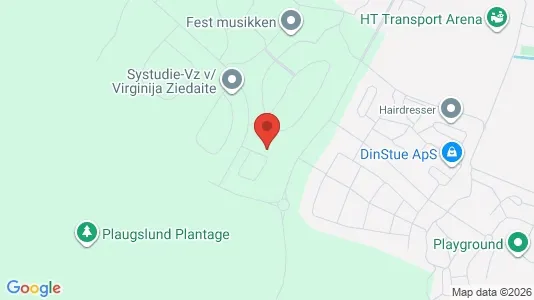 Lejligheder til leje i Billund - kort over placeringen
