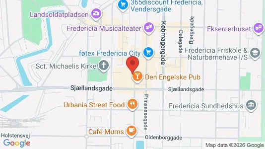 Lejligheder til leje i Fredericia - Foto fra Google Street View