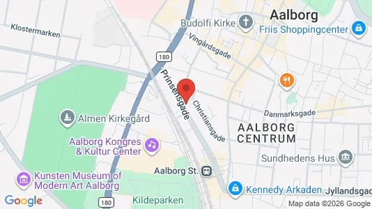 Lejligheder til leje i Aalborg Centrum - Foto fra Google Street View