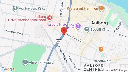 Lejligheder til leje i Aalborg Centrum - Foto fra Google Street View