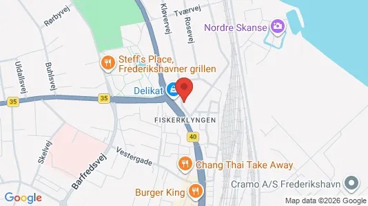 Lejligheder til leje i Frederikshavn - Foto fra Google Street View