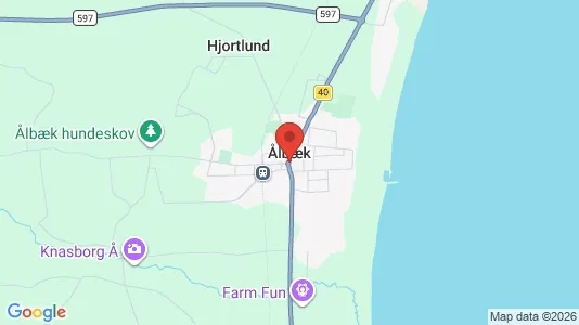 Lejligheder til salg i Ålbæk - Foto fra Google Street View