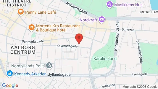 Lejligheder til leje i Aalborg Centrum - Foto fra Google Street View