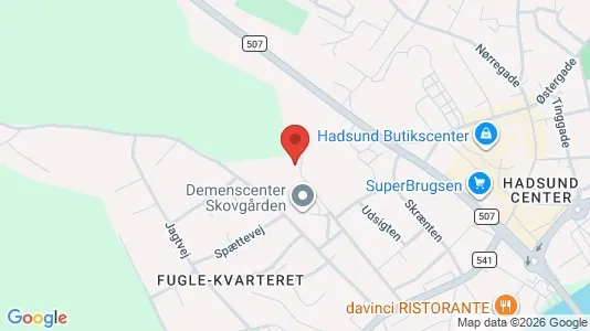 Lejligheder til leje i Hadsund - Foto fra Google Street View