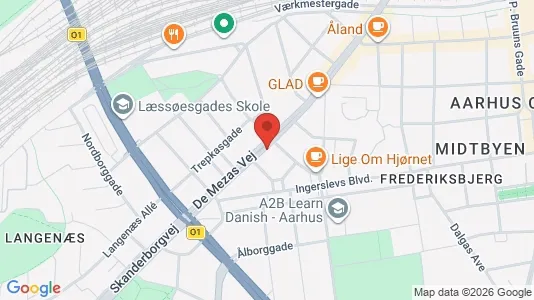 Lejligheder til leje i Århus C - Foto fra Google Street View