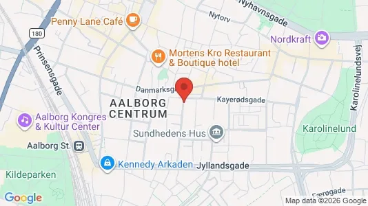 Lejligheder til leje i Aalborg Centrum - Foto fra Google Street View