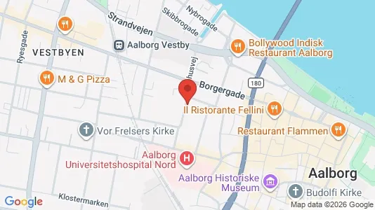 Lejligheder til leje i Aalborg Centrum - Foto fra Google Street View