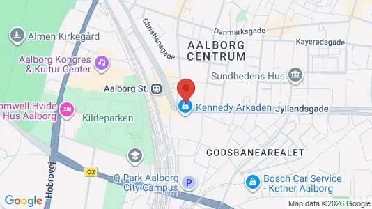Lejligheder til leje i Aalborg Centrum - Foto fra Google Street View