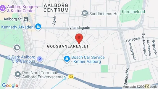 Lejligheder til leje i Aalborg Centrum - Foto fra Google Street View