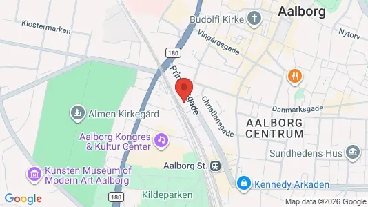 Lejligheder til salg i Aalborg Centrum - Foto fra Google Street View