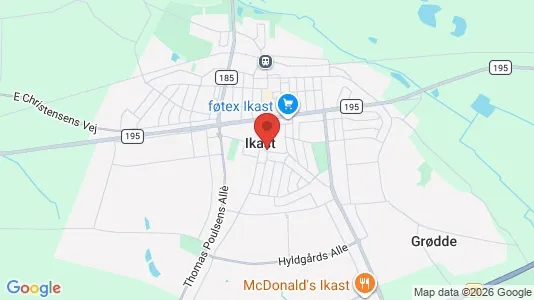 Lejligheder til leje i Ikast - Foto fra Google Street View