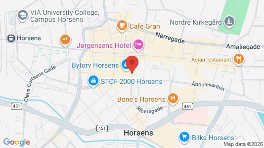 Lejligheder til leje i Horsens - Foto fra Google Street View