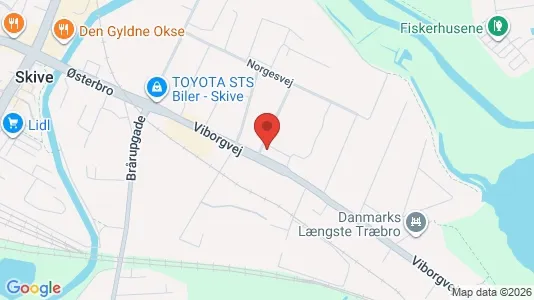 Lejligheder til leje i Skive - Foto fra Google Street View