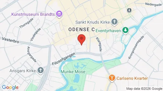 Lejligheder til leje i Odense C - Foto fra Google Street View