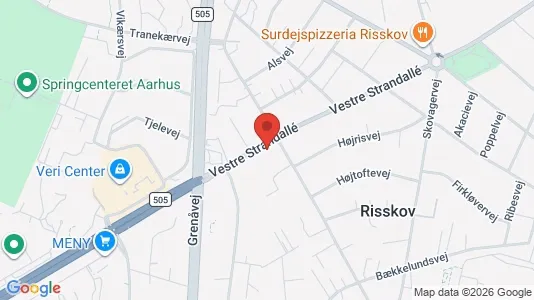 Lejligheder til leje i Risskov - Foto fra Google Street View