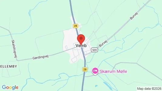 Lejligheder til leje i Vemb - Foto fra Google Street View