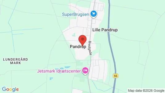 Lejligheder til leje i Pandrup - Foto fra Google Street View