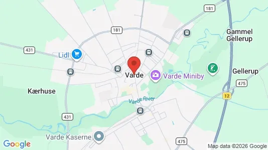 Lejligheder til leje i Varde - Foto fra Google Street View