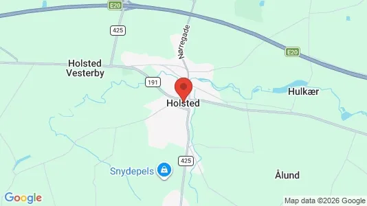 Lejligheder til leje i Holsted - Foto fra Google Street View