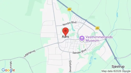 Lejligheder til leje i Aars - Foto fra Google Street View