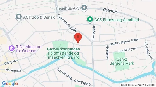 Lejligheder til leje i Odense C - Foto fra Google Street View