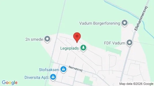 Lejligheder til leje i Vadum - Foto fra Google Street View