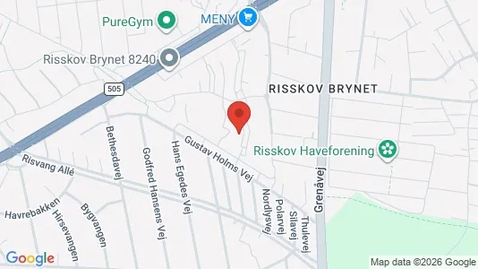 Lejligheder til leje i Risskov - Foto fra Google Street View