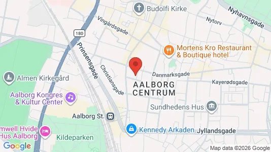 Lejligheder til leje i Aalborg Centrum - Foto fra Google Street View