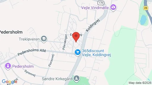 Lejligheder til leje i Vejle Centrum - Foto fra Google Street View