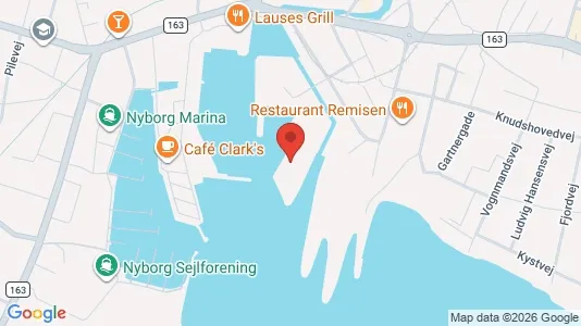 Lejligheder til salg i Nyborg - Foto fra Google Street View