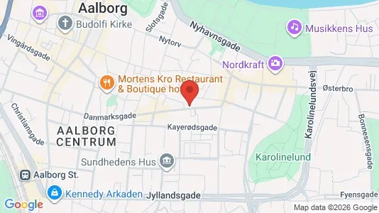 Lejligheder til leje i Aalborg Centrum - Foto fra Google Street View