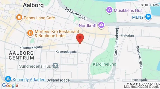 Lejligheder til leje i Aalborg Centrum - Foto fra Google Street View