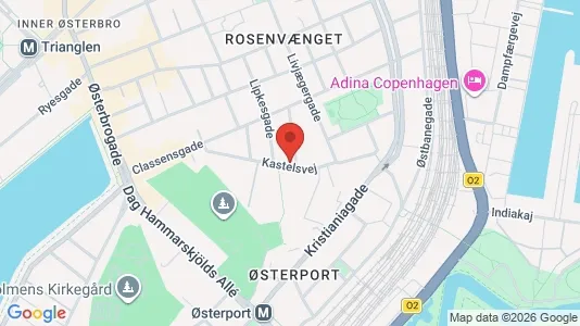 Lejligheder til leje i Østerbro - Foto fra Google Street View