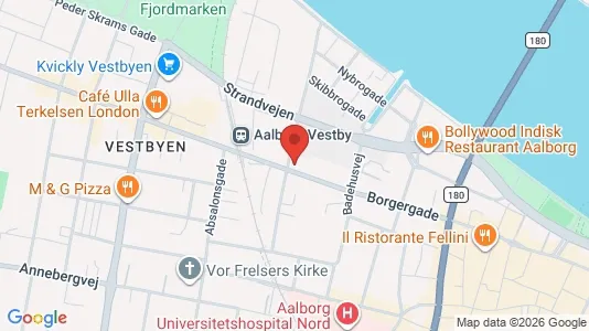 Lejligheder til leje i Aalborg Centrum - Foto fra Google Street View