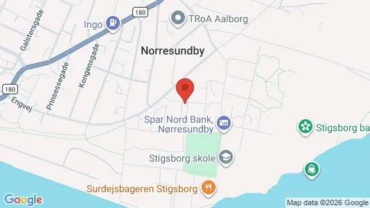 Lejligheder til leje i Nørresundby - Foto fra Google Street View