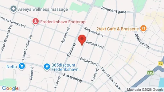 Lejligheder til leje i Frederikshavn - Foto fra Google Street View