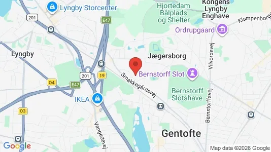 Lejligheder til leje i Gentofte - Foto fra Google Street View