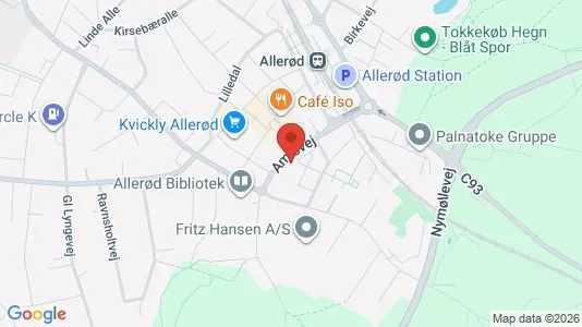 Lejligheder til leje i Allerød - Foto fra Google Street View