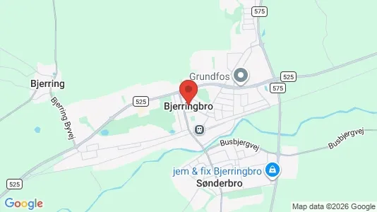 Lejligheder til leje i Bjerringbro - Foto fra Google Street View