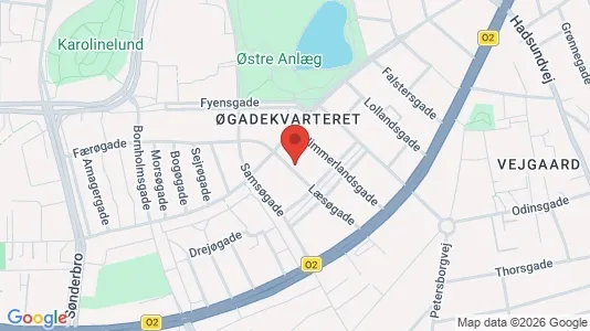 Lejligheder til salg i Aalborg Centrum - Foto fra Google Street View