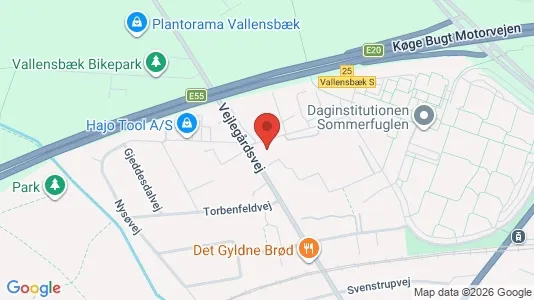 Lejligheder til leje i Vallensbæk Strand - Foto fra Google Street View
