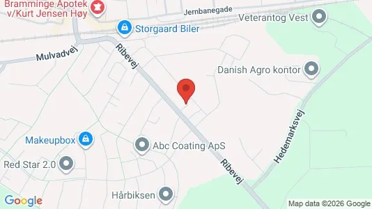 Lejligheder til leje i Bramming - Foto fra Google Street View