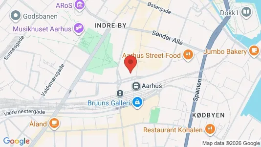 Lejligheder til leje i Århus C - Foto fra Google Street View