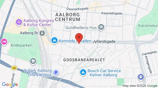 Lejligheder til leje i Aalborg Centrum - Foto fra Google Street View