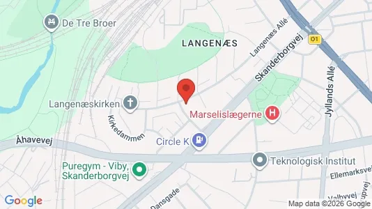 Lejligheder til salg i Århus C - Foto fra Google Street View